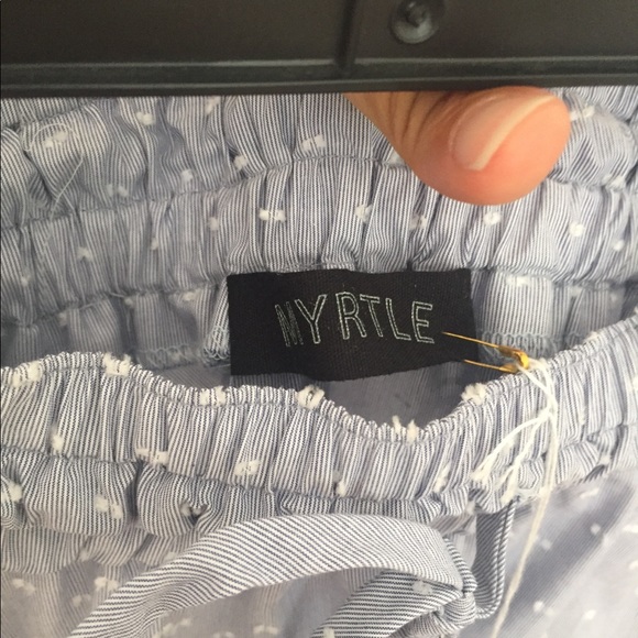 Blue Swiss Dot Louella Midi Skirt - Picture 5 of 6